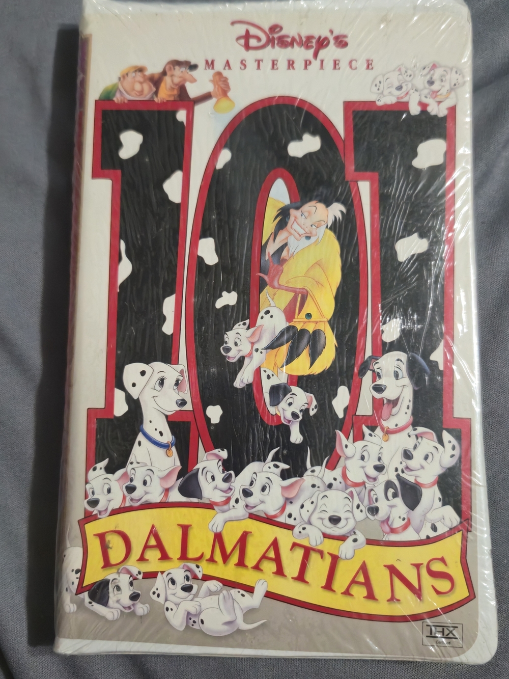 101 Dalmatians Walt Disney Masterpiece Collection VHS (1999) Sealed Family Film